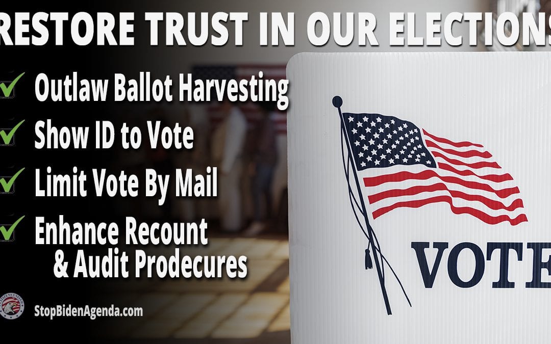 Petition – Restore Trust In Elections!